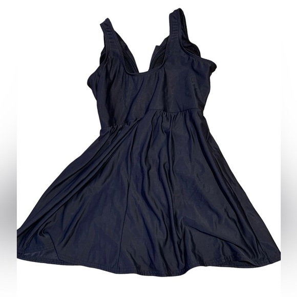 Miraclesuit Black One Piece Padded Swimsuit Beach Island Vacation Slimming - Picture 2 of 10